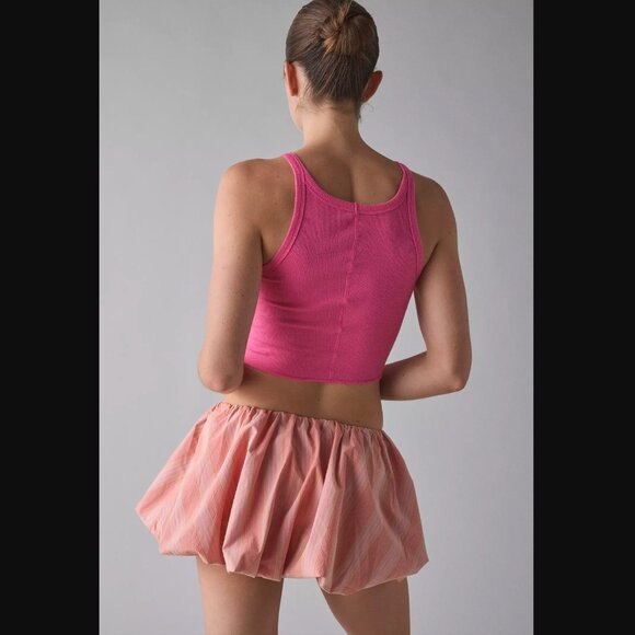 Kimchi Blue Anne Bubble Mini Skort Sz. L - Picture 2 of 7